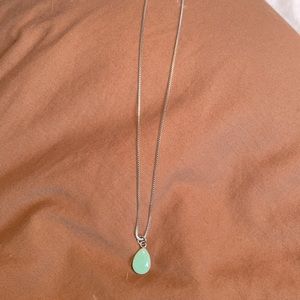 Necklace with stone